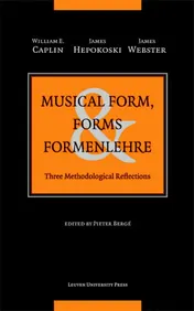 Omslag van Musical Form, Forms & Formenlehre