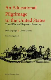 Omslag van An eductional pilgrimage to the United States / Un pelerinage psycho-pedagogique aux etats-Unis
