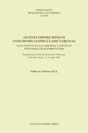 Omslag van Ad fines imperii romani anno bismillesimo cladis varianae
