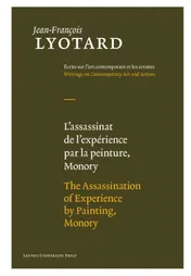 Omslag van L'assassinat de lexperience par la peinture, Monory