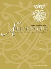 Omslag van Johann Sebastian Bachs Árt of fugue