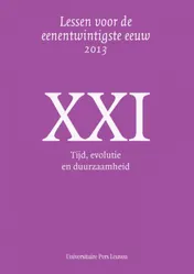 Omslag van XXI Tijd evolutie en duurzaamheid