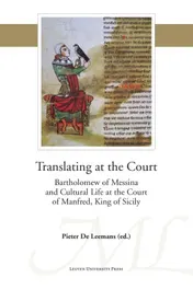 Omslag van Translating at the court