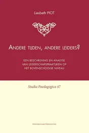 Omslag van Andere tijden, andere leiders?