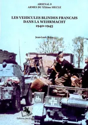 Omslag van Les vehicules blindes francais dans la Wehrmacht 1940-1945