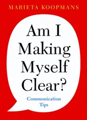 Omslag van Am I making myself clear?