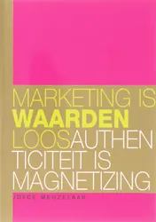 Omslag van Marketing is waardenloos