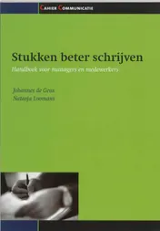 Omslag van Stukken beter schrijven