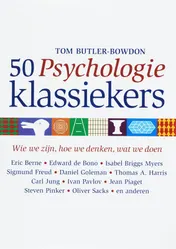 Omslag van 50 psychologie klassiekers