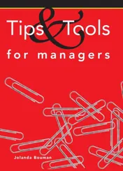 Omslag van Tips and tools for managers
