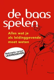 Omslag van De baas spelen