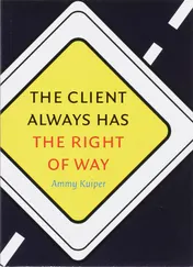 Omslag van The Client always has the right of way