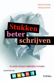 Omslag van Stukken beter schrijven