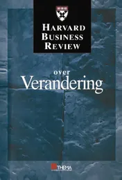 Omslag van Harvard business review over verandering