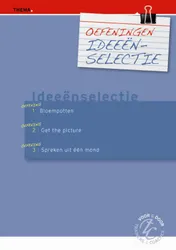 Omslag van Oefeningen ideeenselectie