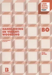 Omslag van Handleiding en verantwoording