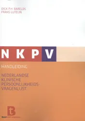 Omslag van NKPV Nederlandse klinische persoonlijkheidsvragenlijst