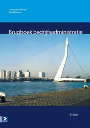 Omslag van Brugboek bedrijfsadministratie
