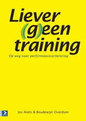 Omslag van Liever (g)een training