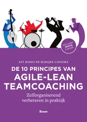 Omslag van De 10 principes van agile-lean teamcoaching