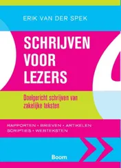 Omslag van Schrijven voor lezers