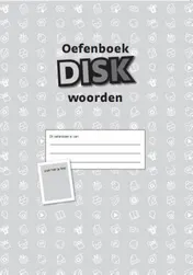 Omslag van DISK Woorden Oefenboek set 5ex.