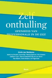 Omslag van Zelfonthulling