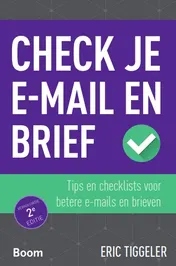 Omslag van Check je e-mail en brief