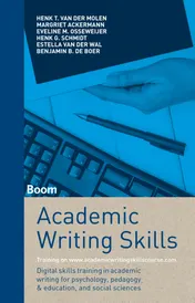 Omslag van Academic writing skills