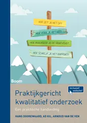 Omslag van Praktijkgericht kwalitatief onderzoek