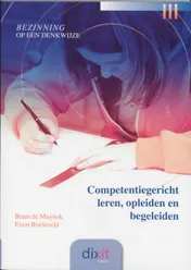 Omslag van Competentiegericht leren, opleiden en begeleiden