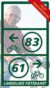 Omslag van Landelijke fietskaart