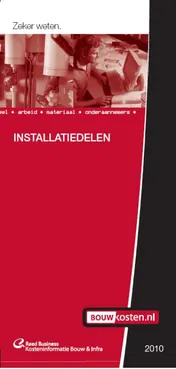 Omslag van Installatiedelen