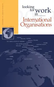 Omslag van Looking for work in international organisations