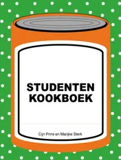 Omslag van Studentenkookboek