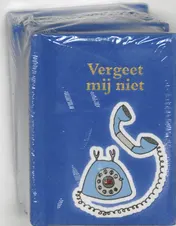 Omslag van Vergeet mij niet set 2 ex