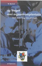 Omslag van 94 vragen over orgaantransplantatie