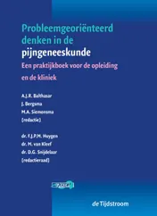 Omslag van Probleemgeoriënteerd denken in de pijngeneeskunde