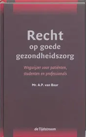 Omslag van Recht op goede gezondheidszorg