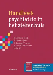 Omslag van Handboek psychiatrie in het ziekenhuis