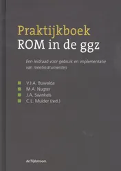 Omslag van Praktijkboek ROM in de ggz