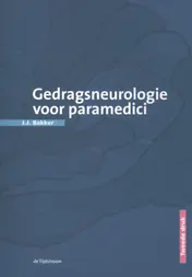 Omslag van Gedragsneurologie voor paramedici