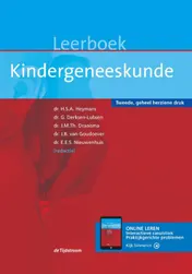 Omslag van Leerboek kindergeneeskunde
