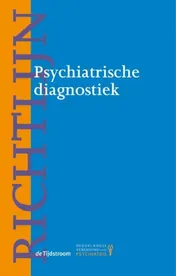 Omslag van Richtlijn psychiatrische diagnostiek