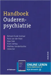 Omslag van Handboek ouderenpsychiatrie