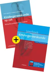 Omslag van Leerboek kindergeneeskunde & Kindergeneeskunde op zak (SET)