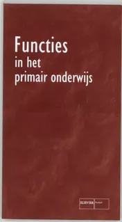Omslag van Functies in het primair onderwijs