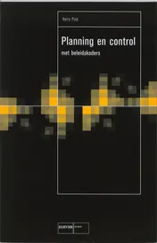 Omslag van Planning en control