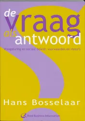 Omslag van De vraag als antwoord