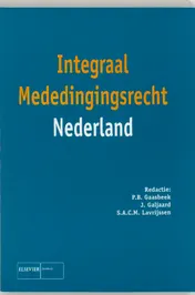 Omslag van Integraal mededingingsrecht NL
